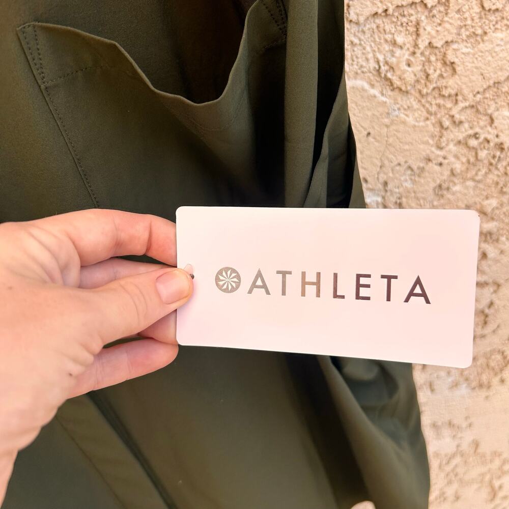 NWT Athleta Olive Green Everlasting Tank Top Size Womens 3X - Picture 7 of 7